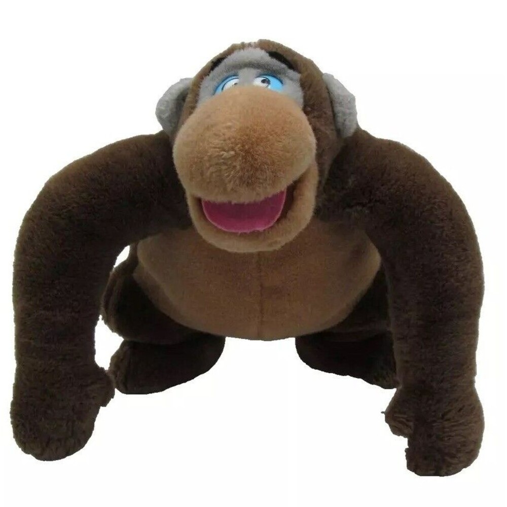 Vintage Disney King Louie Jungle Book Sears Stuffed Animal Plush Toy Orangutan